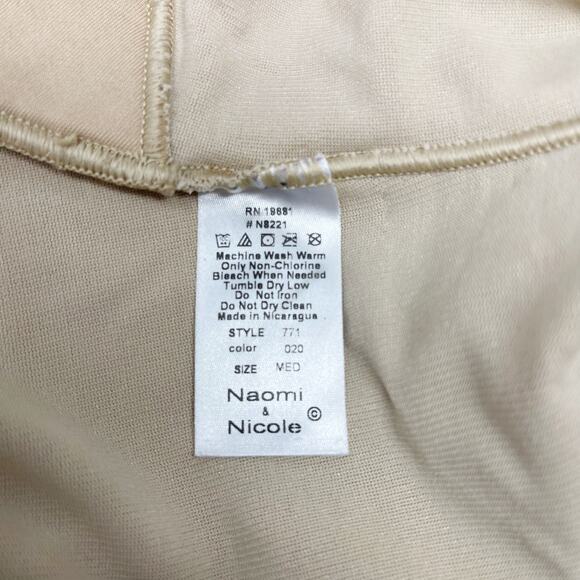 Naomi & Nicole Medium M Natural Unbelievable Comfort Step In Torsette Style 771 - Picture 8 of 11